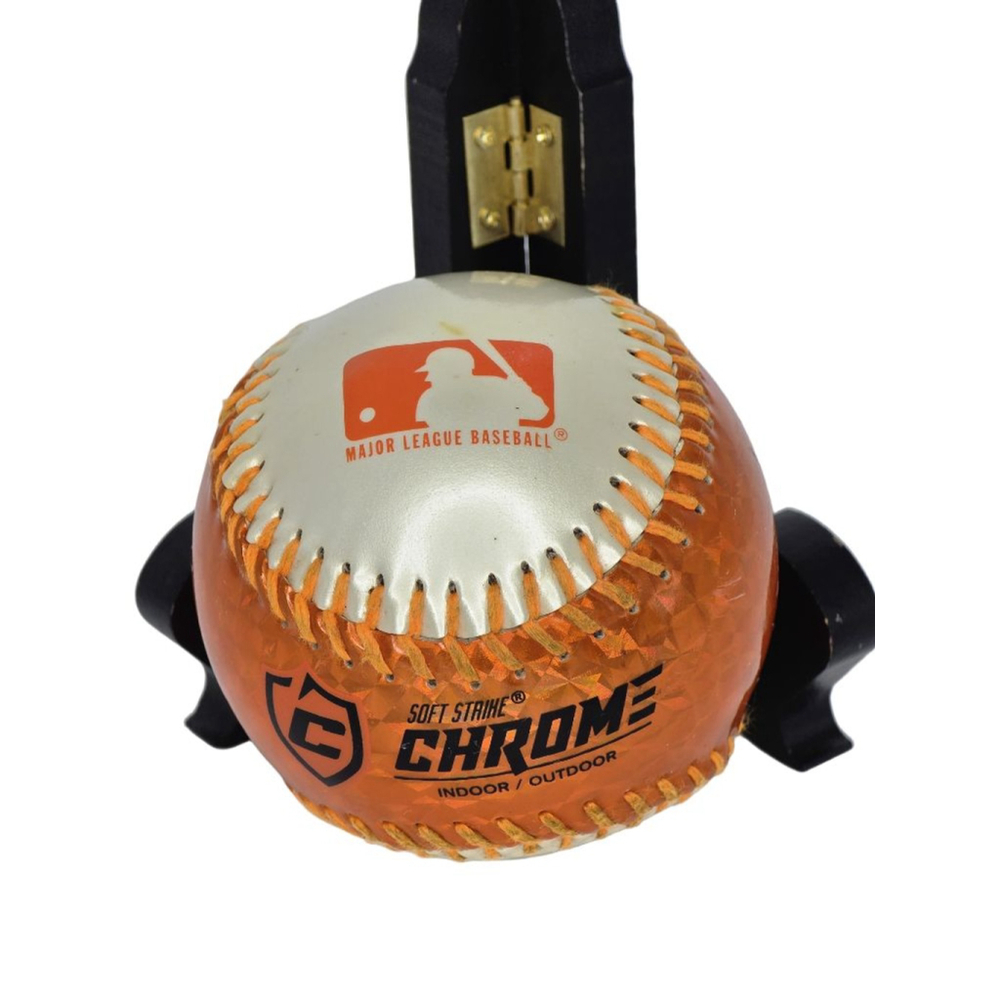 Boys Franklin Baseball One Size Orange White